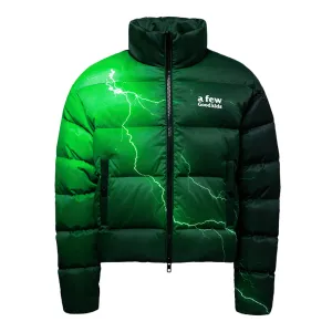 A Few Good Kids Lightning Down Puffer Jacket Green