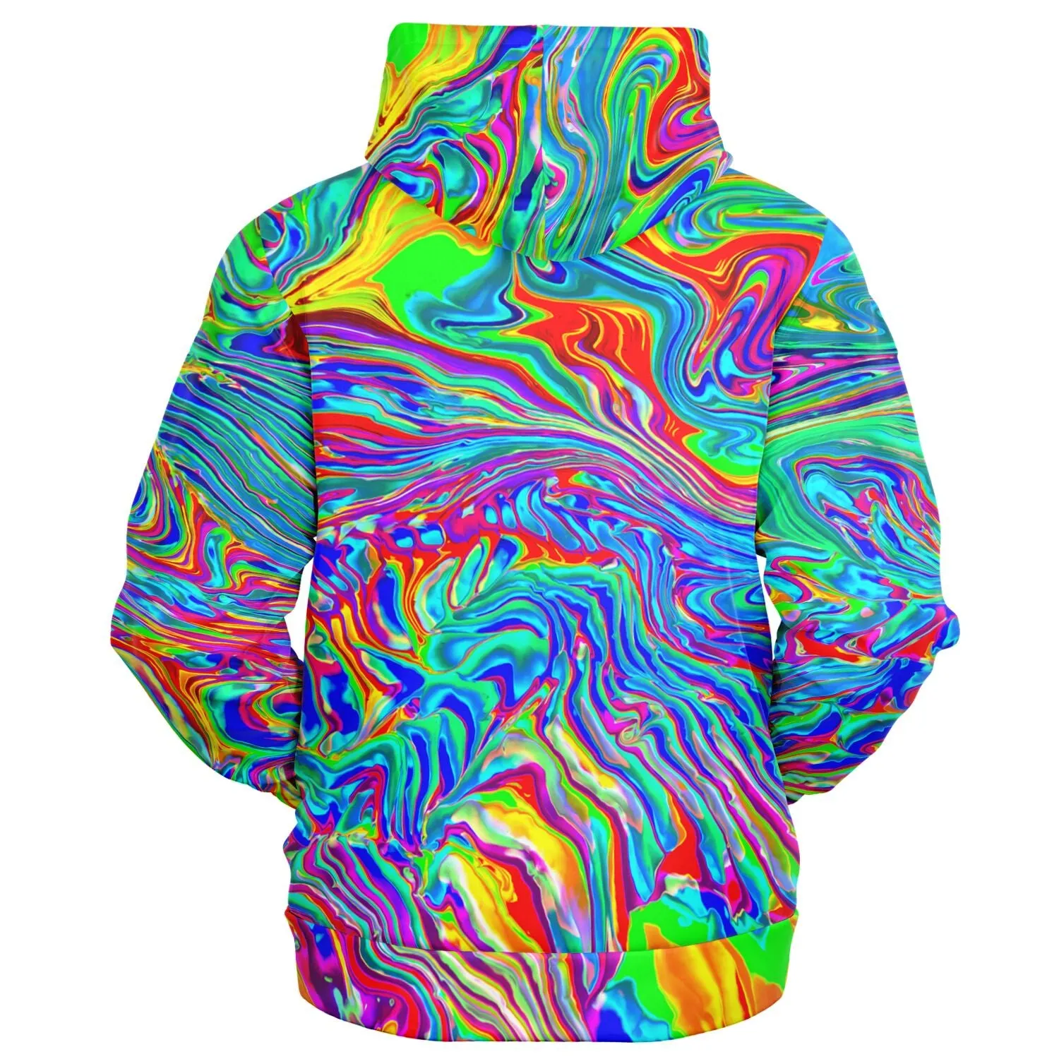 BLOOM Fashion Zip-Up Hoodie | Psychedelic Pour House