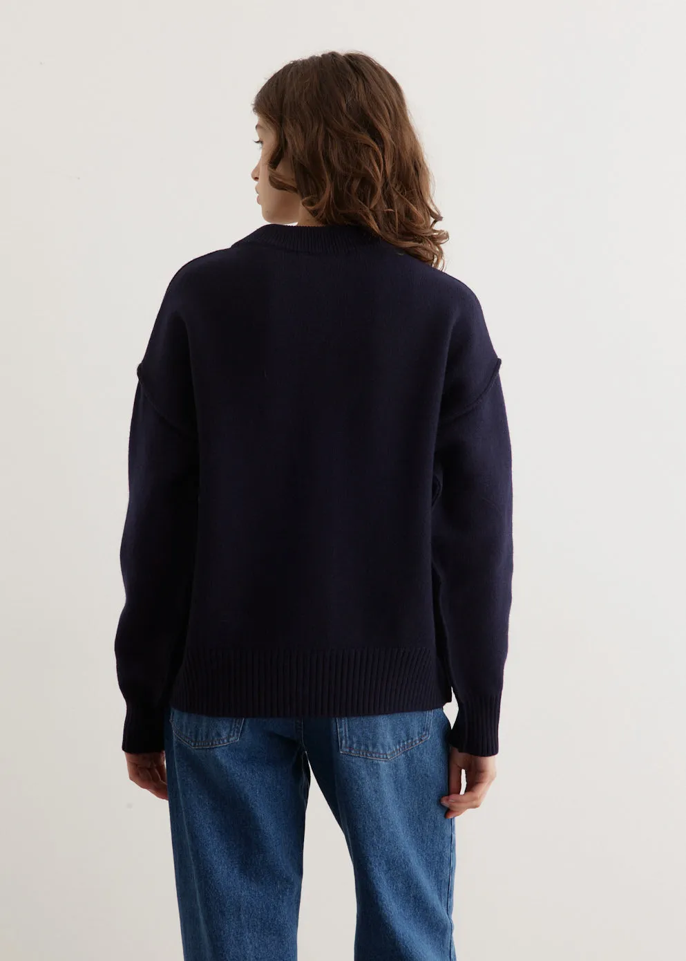 Boxy Red ADC Cardigan