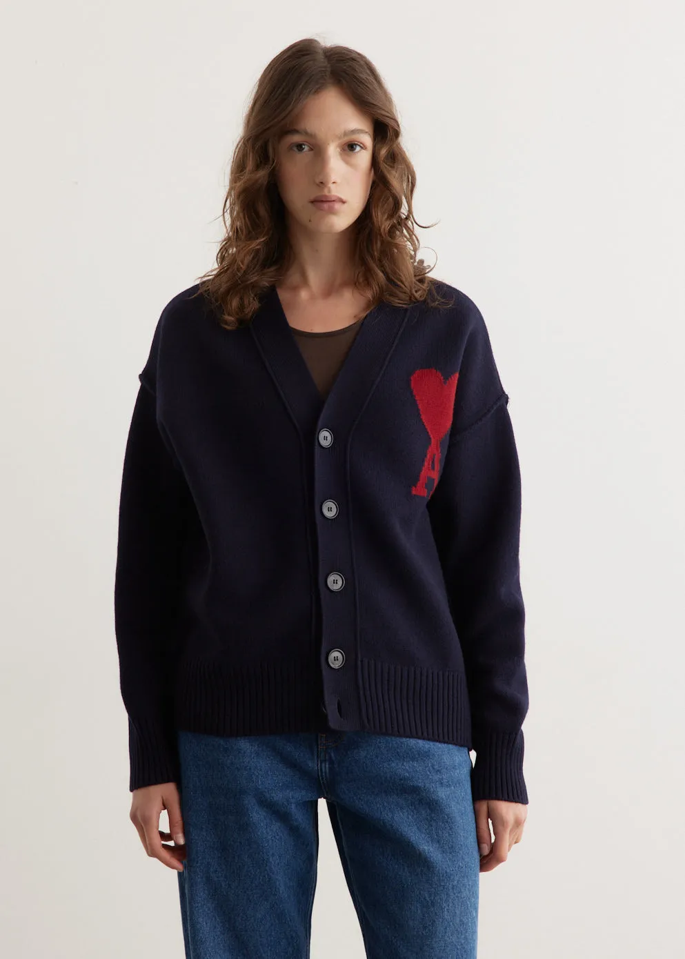 Boxy Red ADC Cardigan
