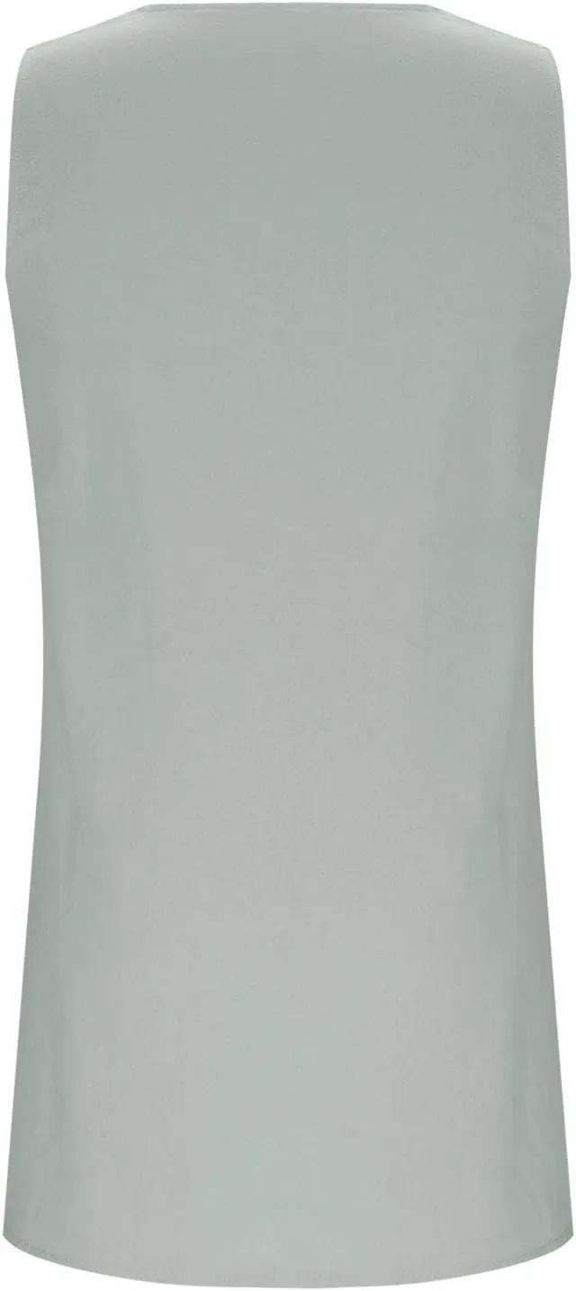 Cotton Linen Tank Dress for Women Sleeveless V Neck Beach Tshirt Sundress 2025 Summer Solid Lightweight Mini Dresses