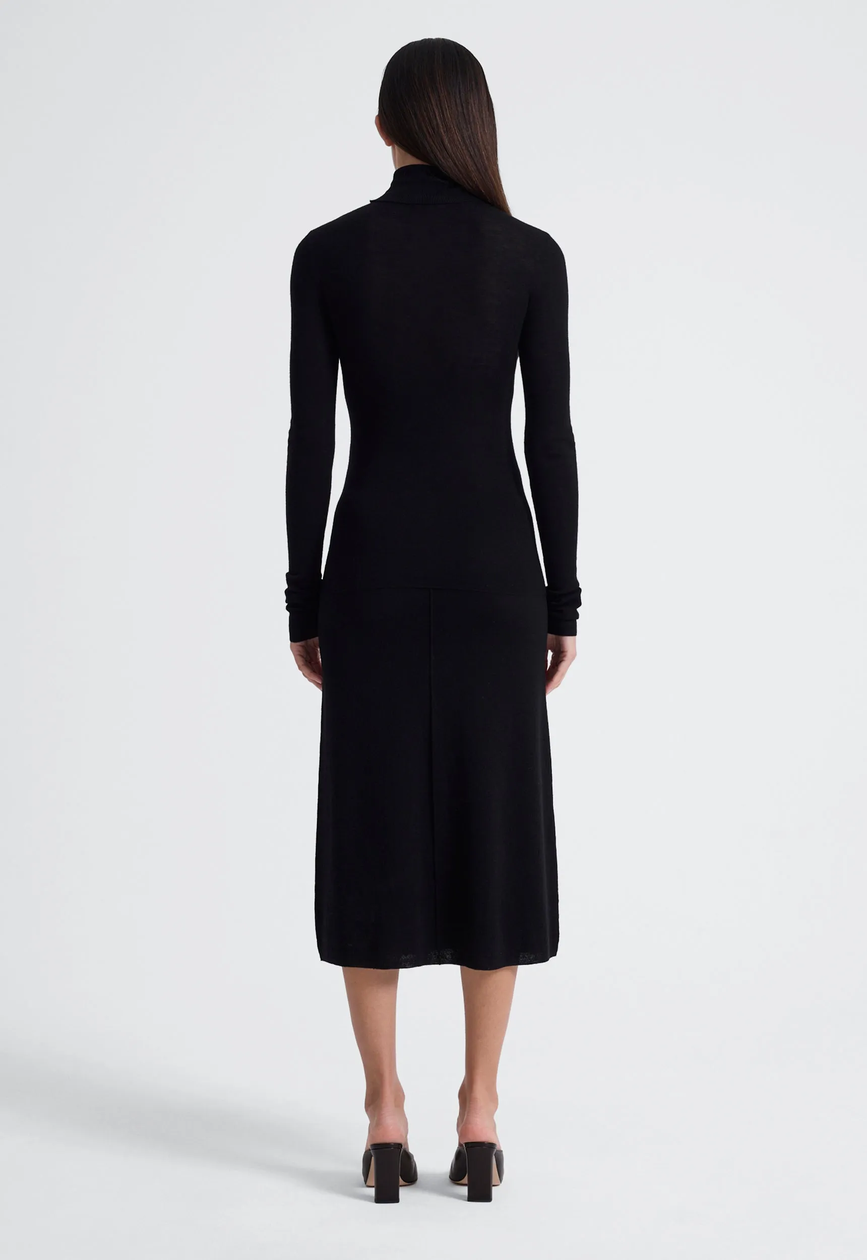 Cube Wool Sweater - Black