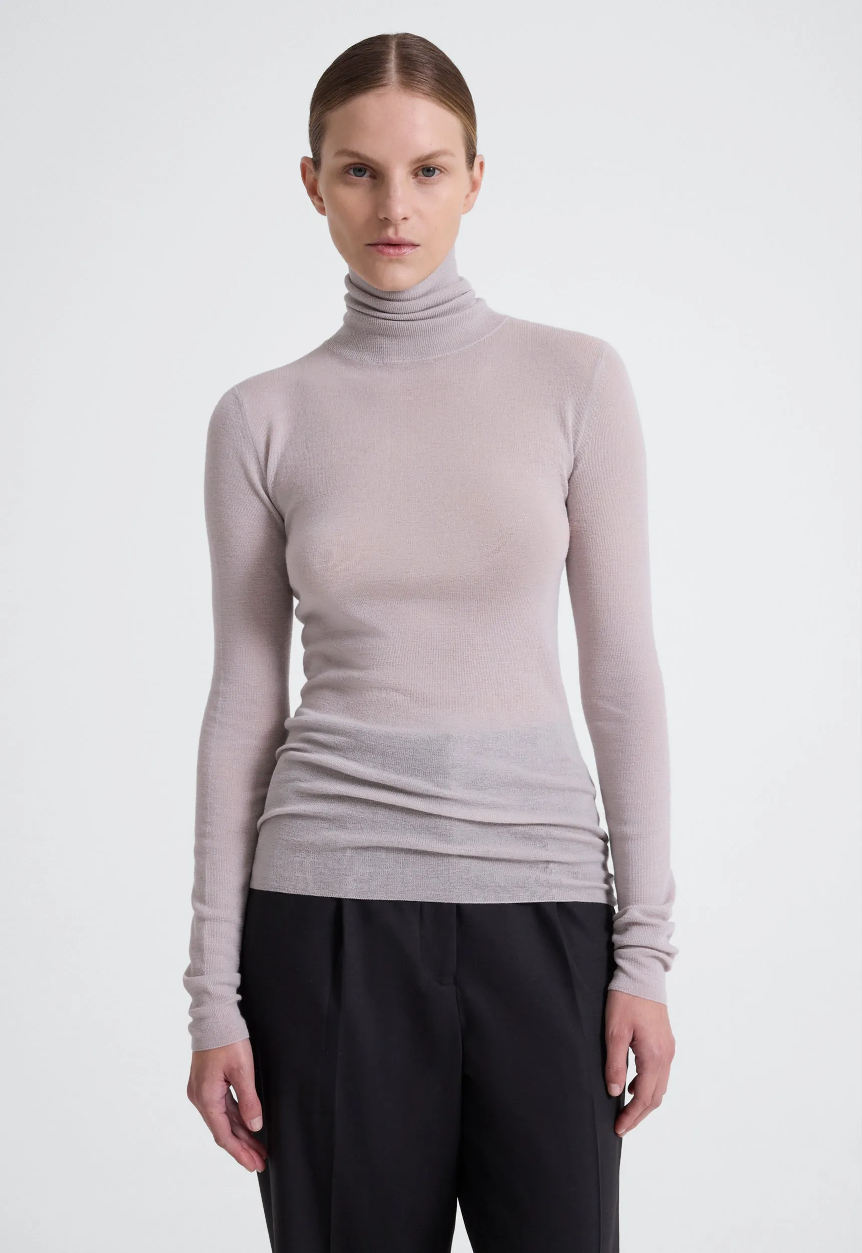 Cube Wool Sweater - Pearl