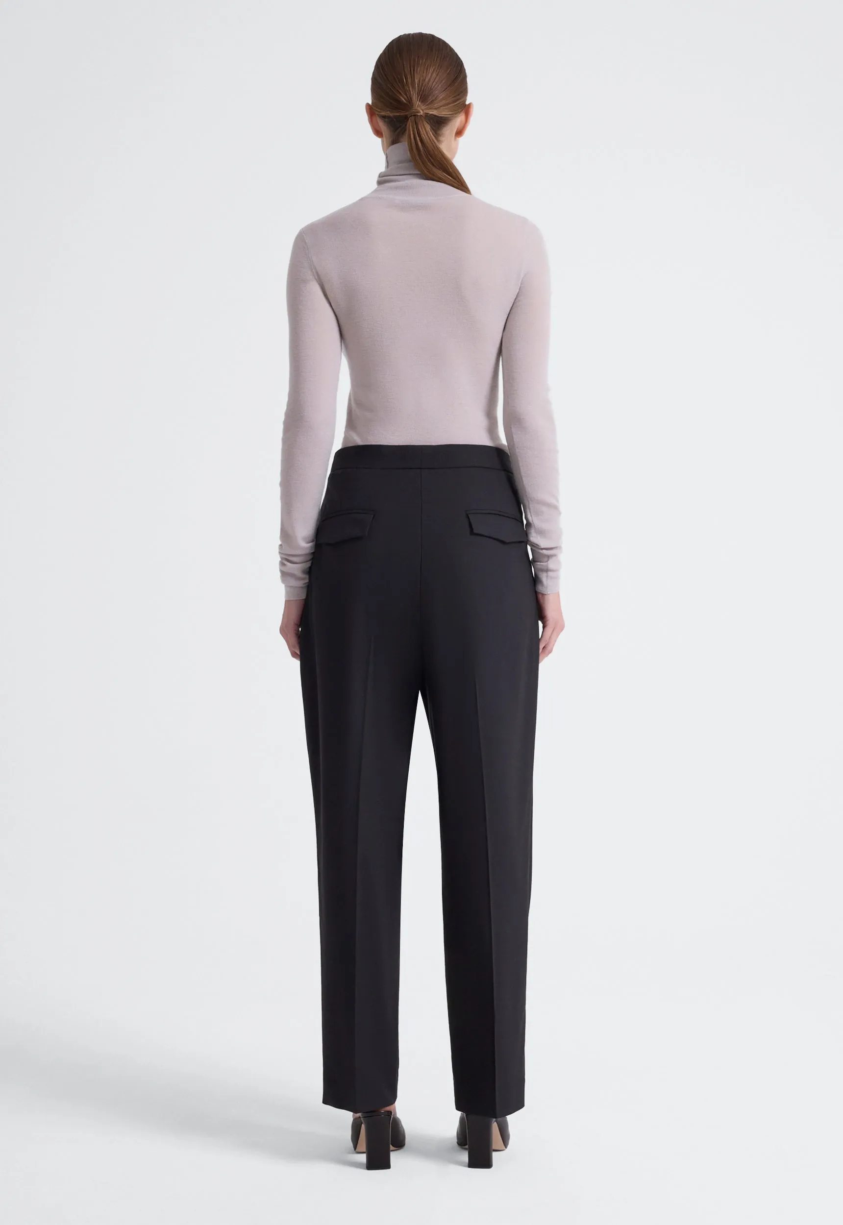 Cube Wool Sweater - Pearl