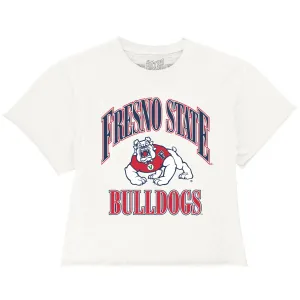 Fresno State Bulldogs  100% Cotton Crop Slub Tee