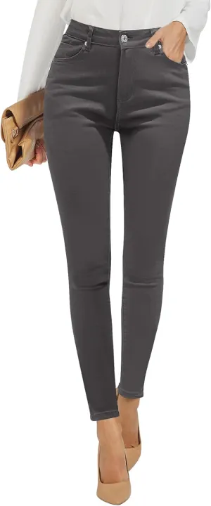 GRAPENT Skinny Jeans for Women High Waist Stretchy Classic High Rise Slimming Jeggings Denim Trousers Pants