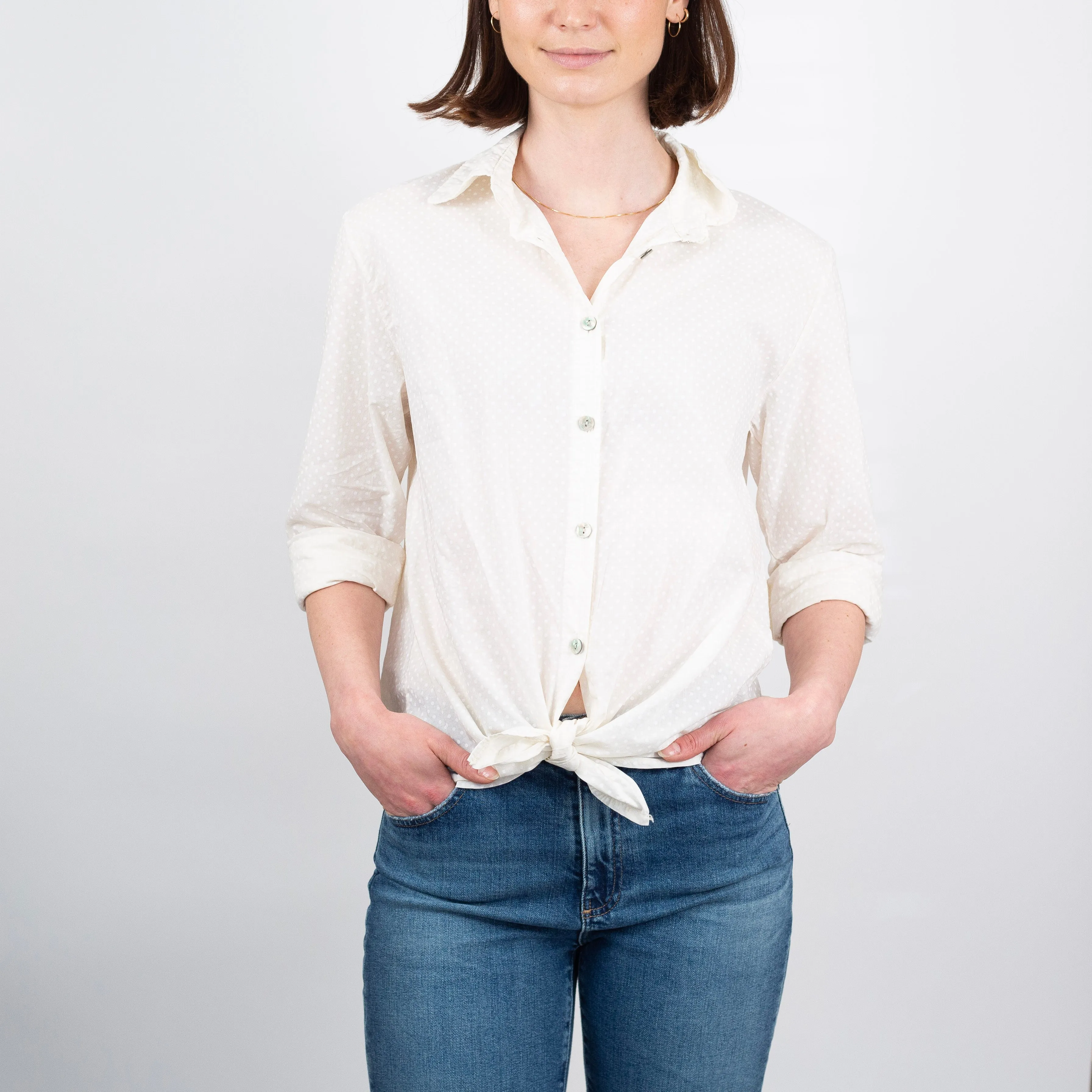 Lucky Seersucker Striped Shirt