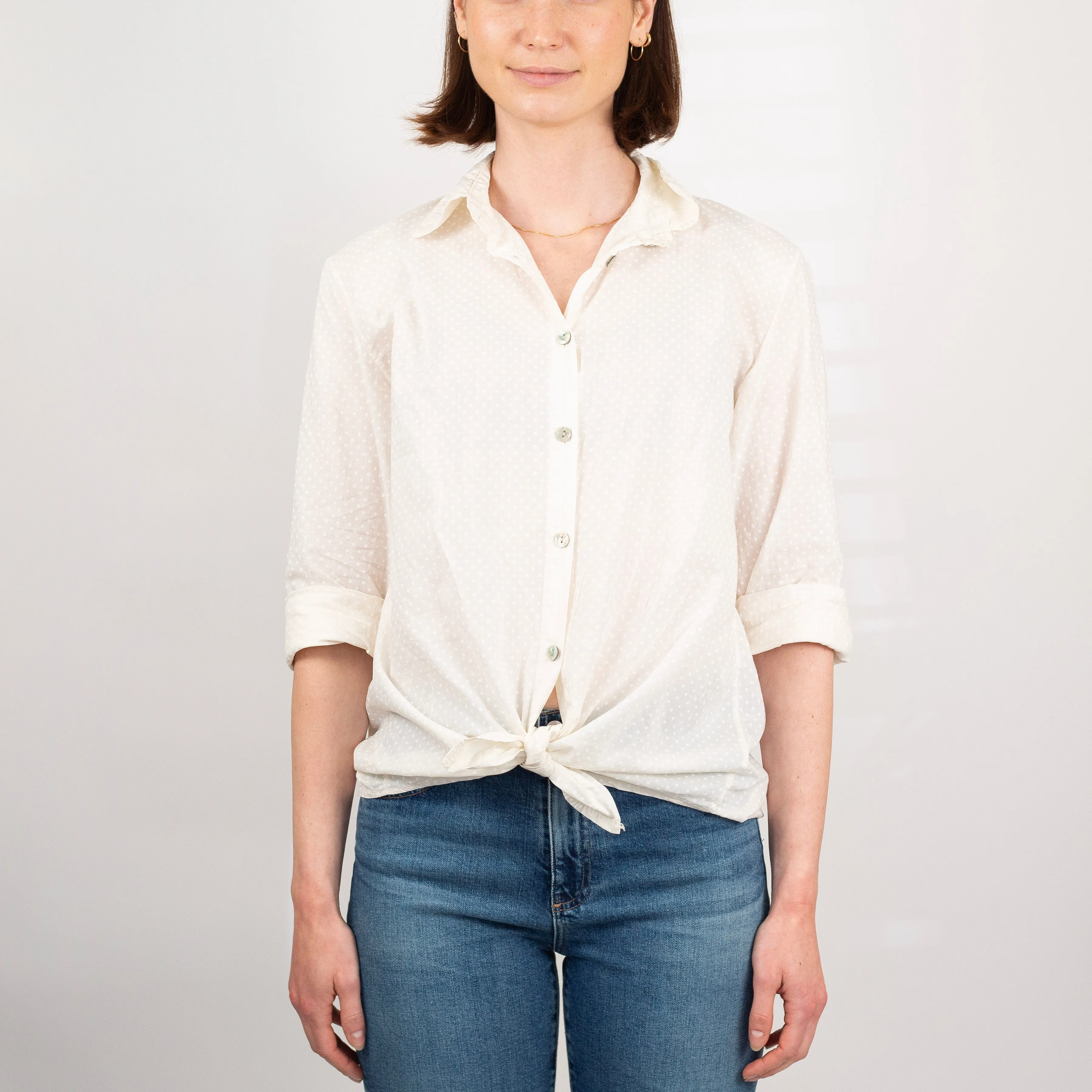 Lucky Seersucker Striped Shirt