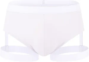 Men's Briefs Summer Sexy Thin Ice Silk Color Night Club Low Waist Underwear Briefs Erotic Funny Underwear