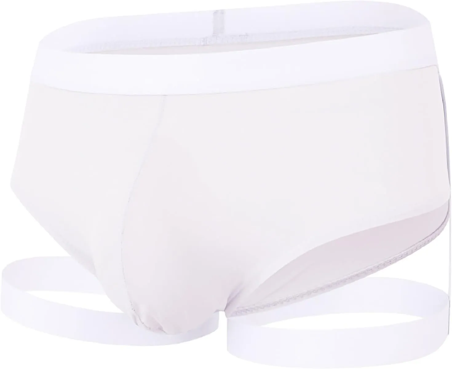 Men's Briefs Summer Sexy Thin Ice Silk Color Night Club Low Waist Underwear Briefs Erotic Funny Underwear