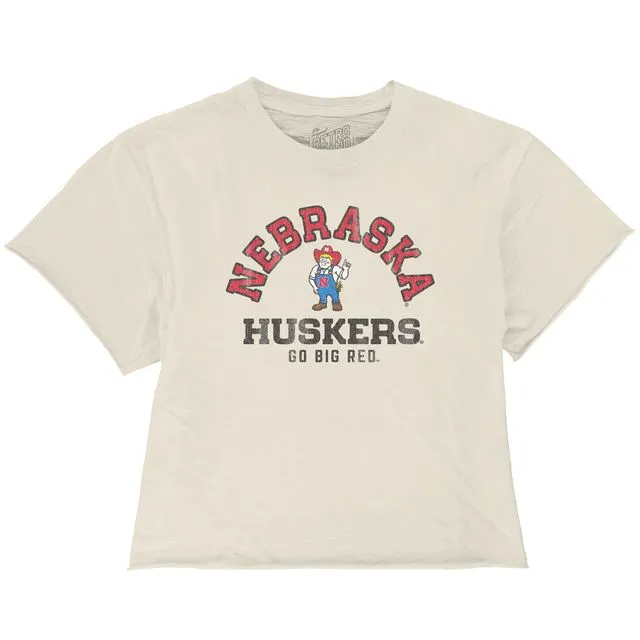 Nebraska Cornhuskers 100% Cotton Crop Slub Tee