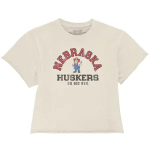 Nebraska Cornhuskers 100% Cotton Crop Slub Tee