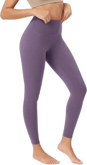 ODODOS Body-Hugging Workout Leggings with Back Pocket for Women, 25" /28" High Waist Yoga Pants