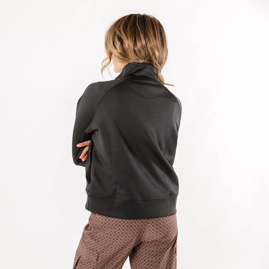 Oxford Zip-Up, Black
