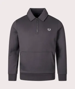 Quarter Zip Fleeceback Sweatshirt