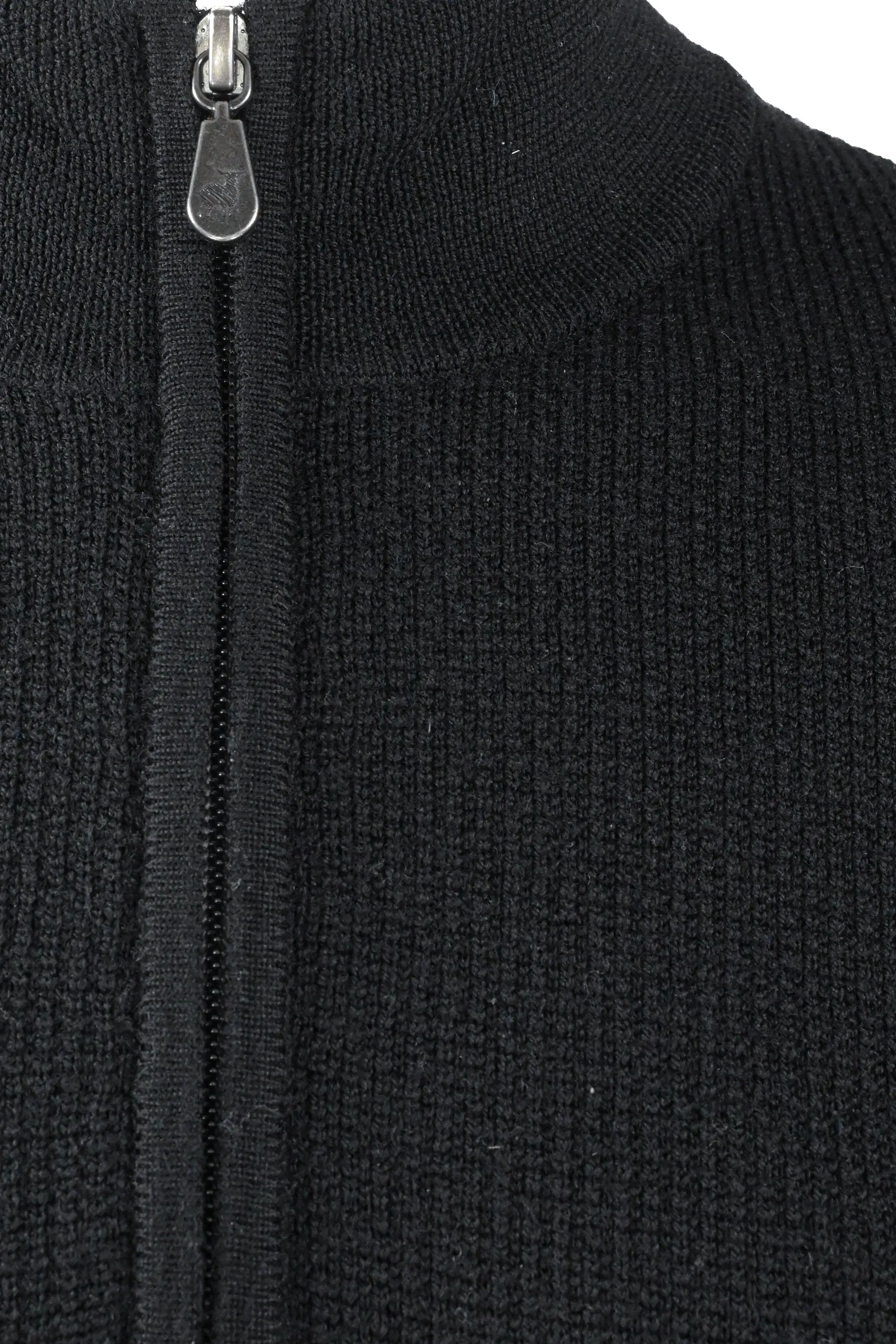 Raffi "The Ian" Waffle Sweater Black