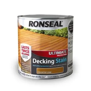Ronseal Ultimate Protection Decking Stain Rich Teak 2.5L