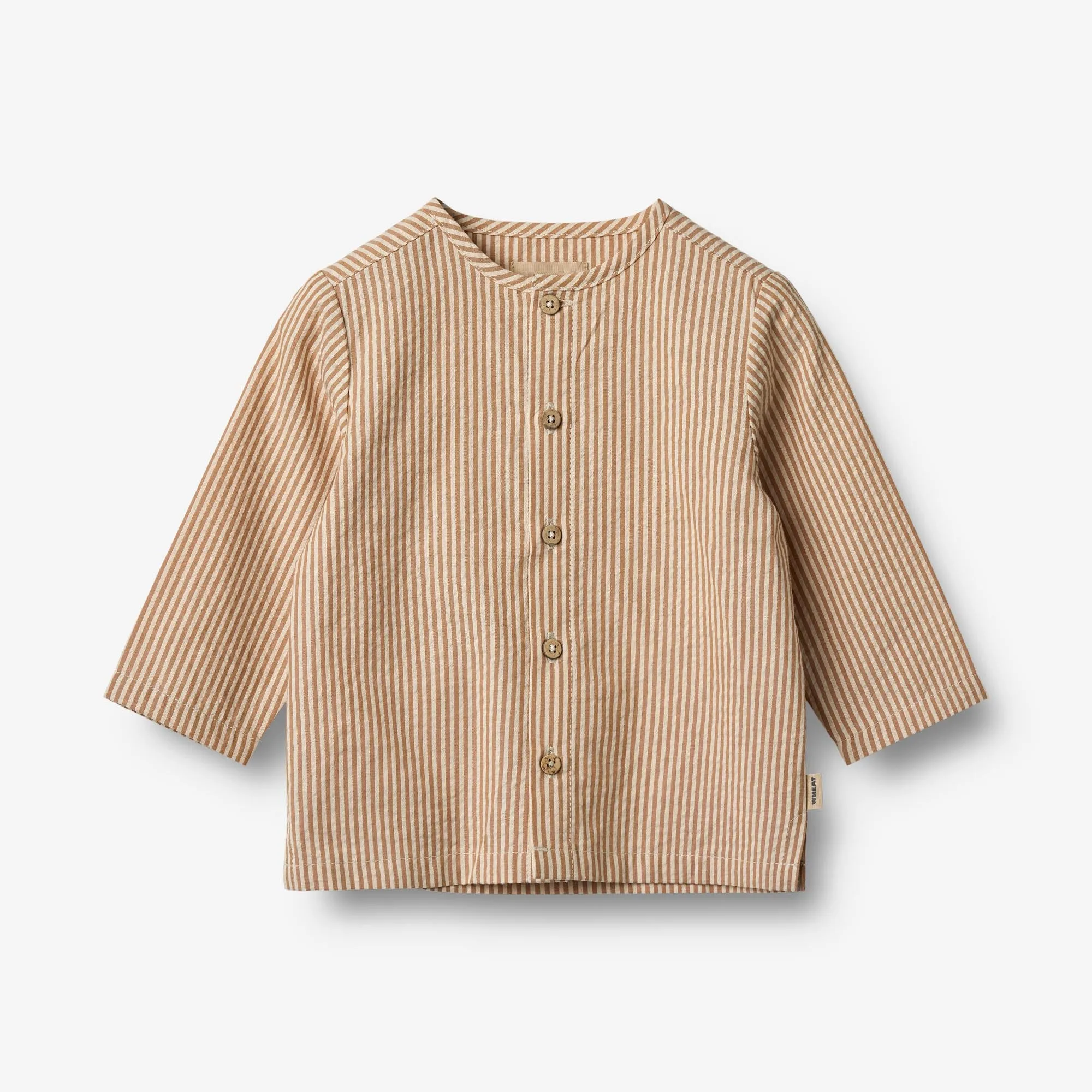 Shirt Shelby - caramel stripe