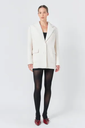 Soft Buttoned Blazer