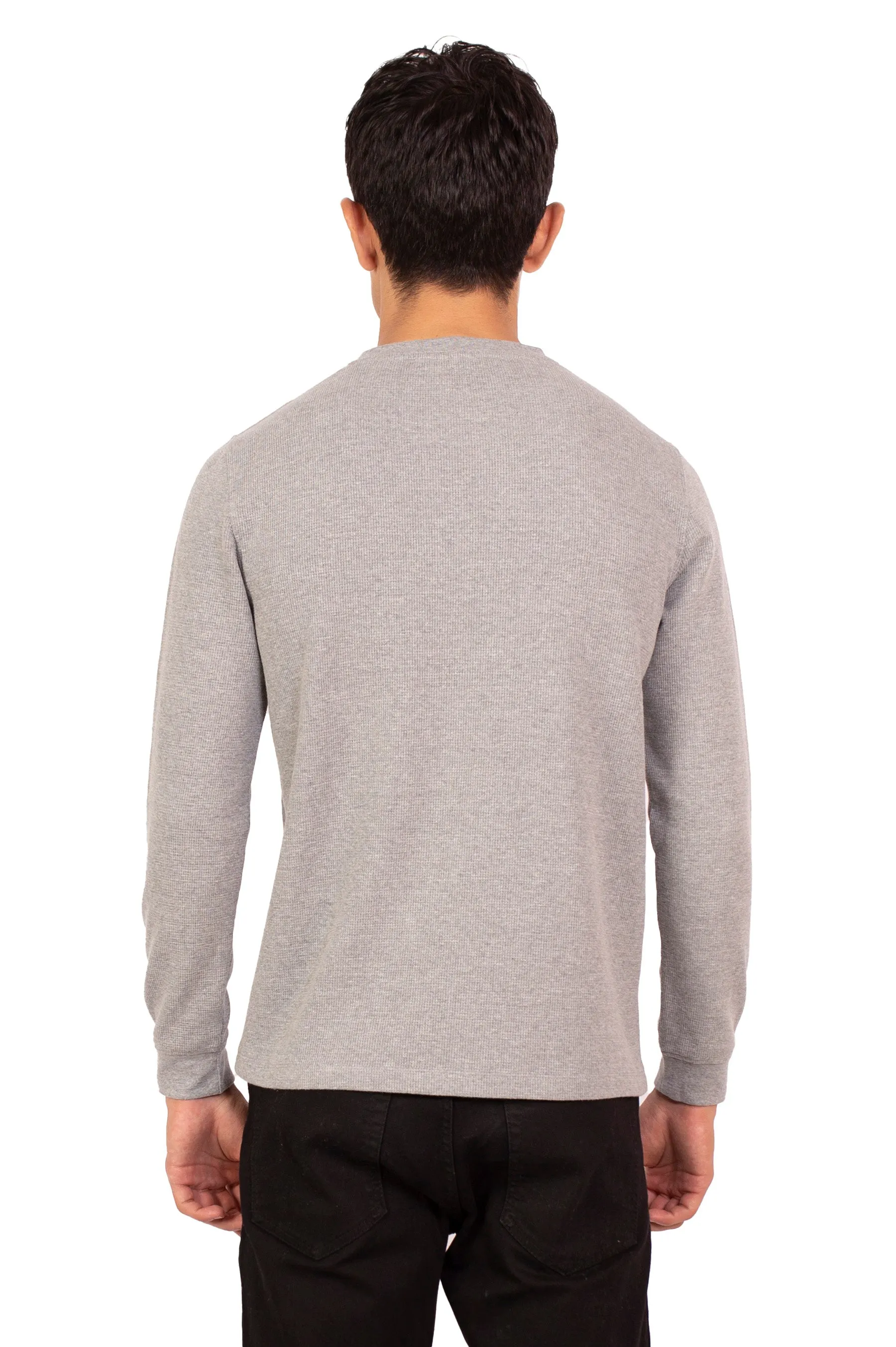 Solid Waffle Knit Tee