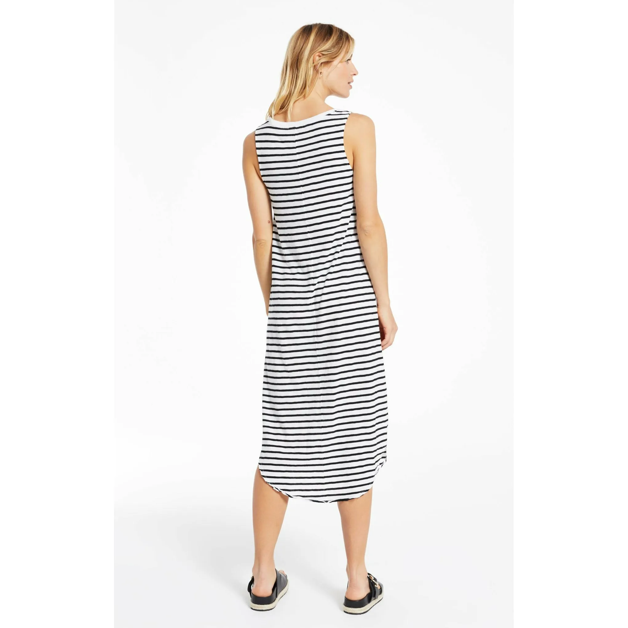 Stripe Reverie Scoop Neck Dress
