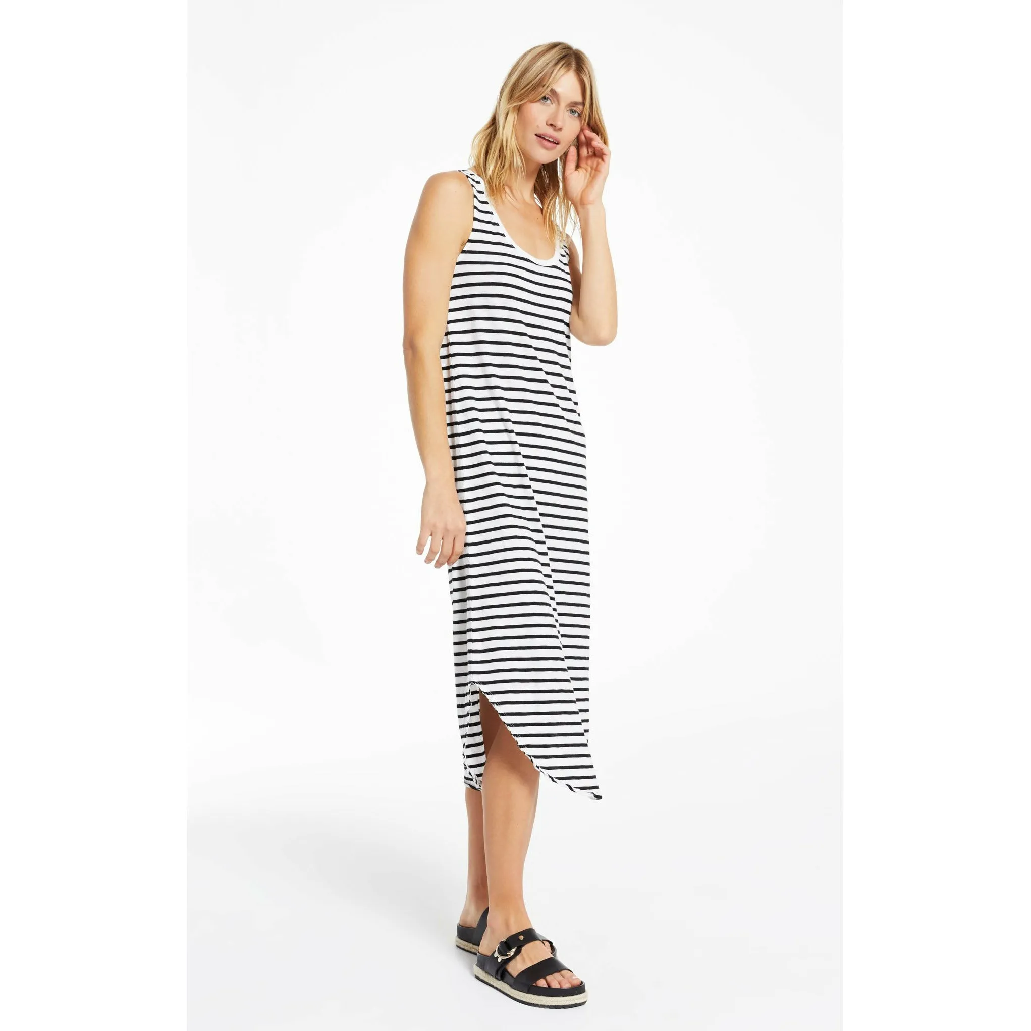 Stripe Reverie Scoop Neck Dress