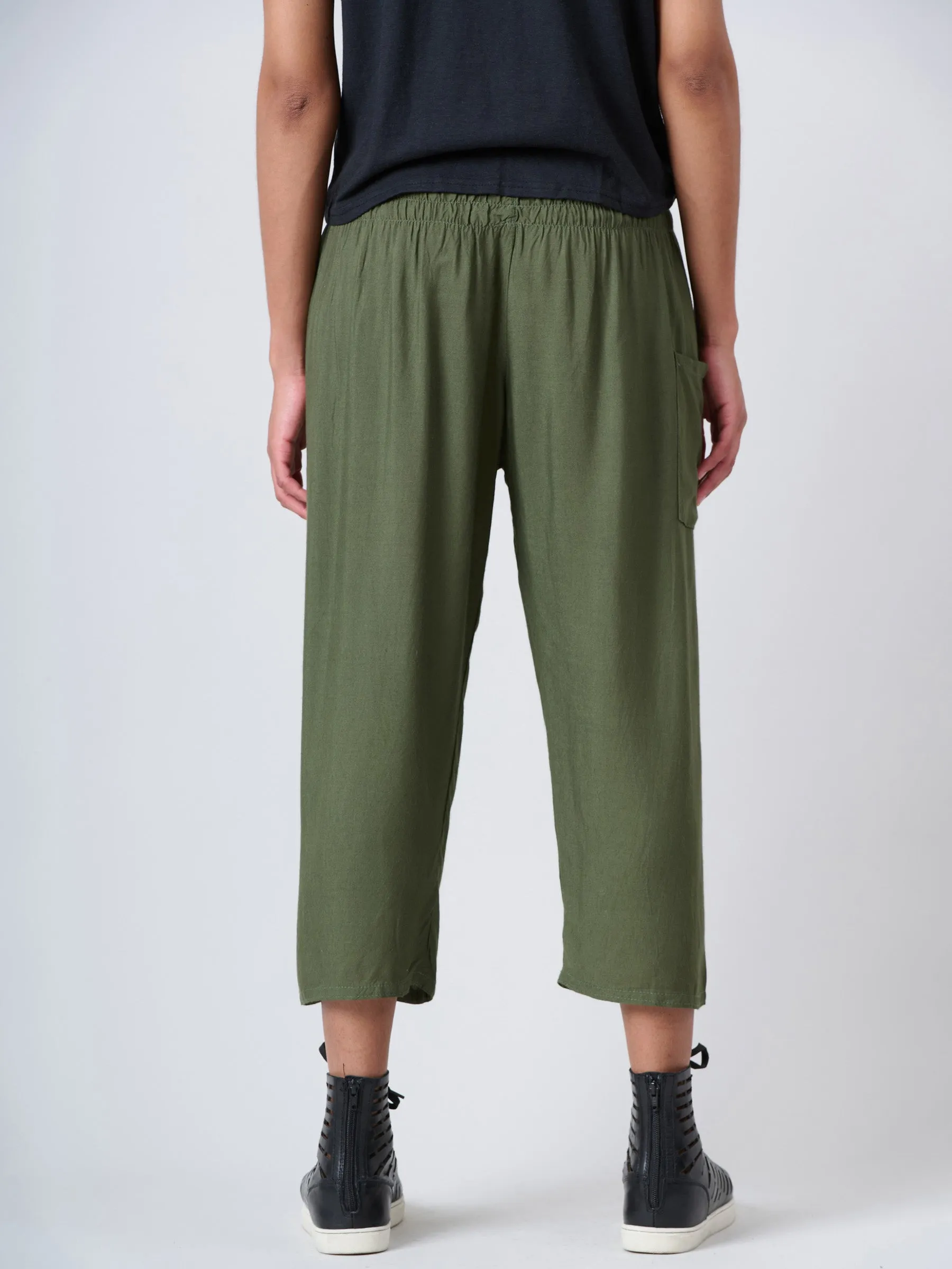 The Cropped  - Plain Colour - Superior Rayon Fabric