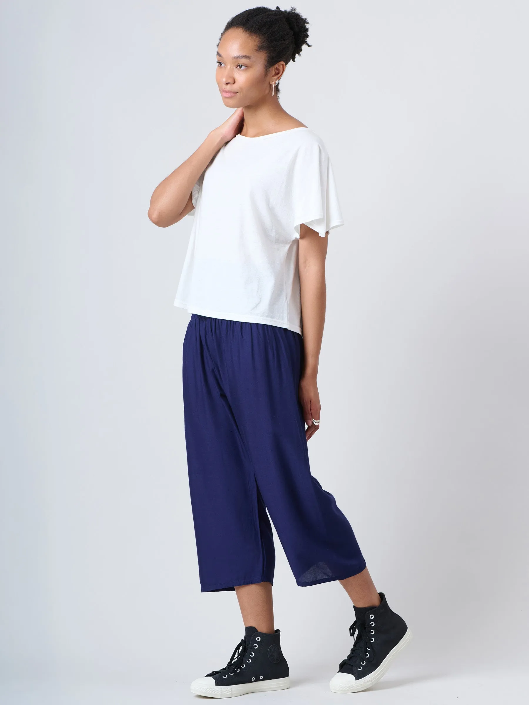 The Cropped  - Plain Colour - Superior Rayon Fabric