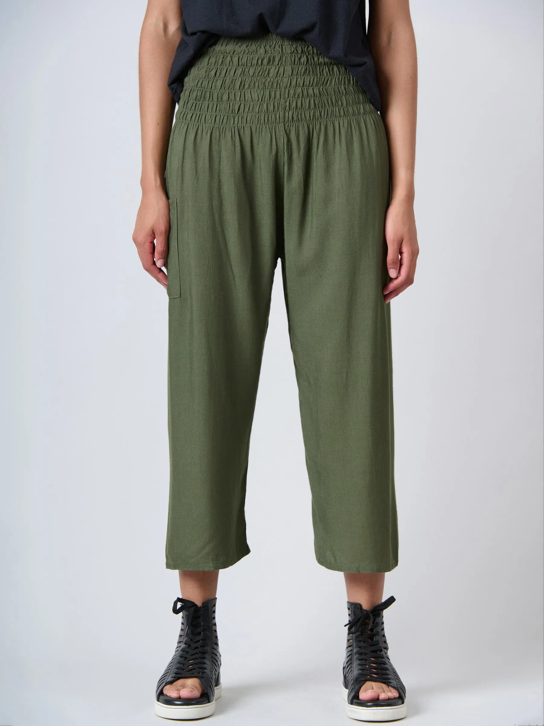 The Cropped  - Plain Colour - Superior Rayon Fabric