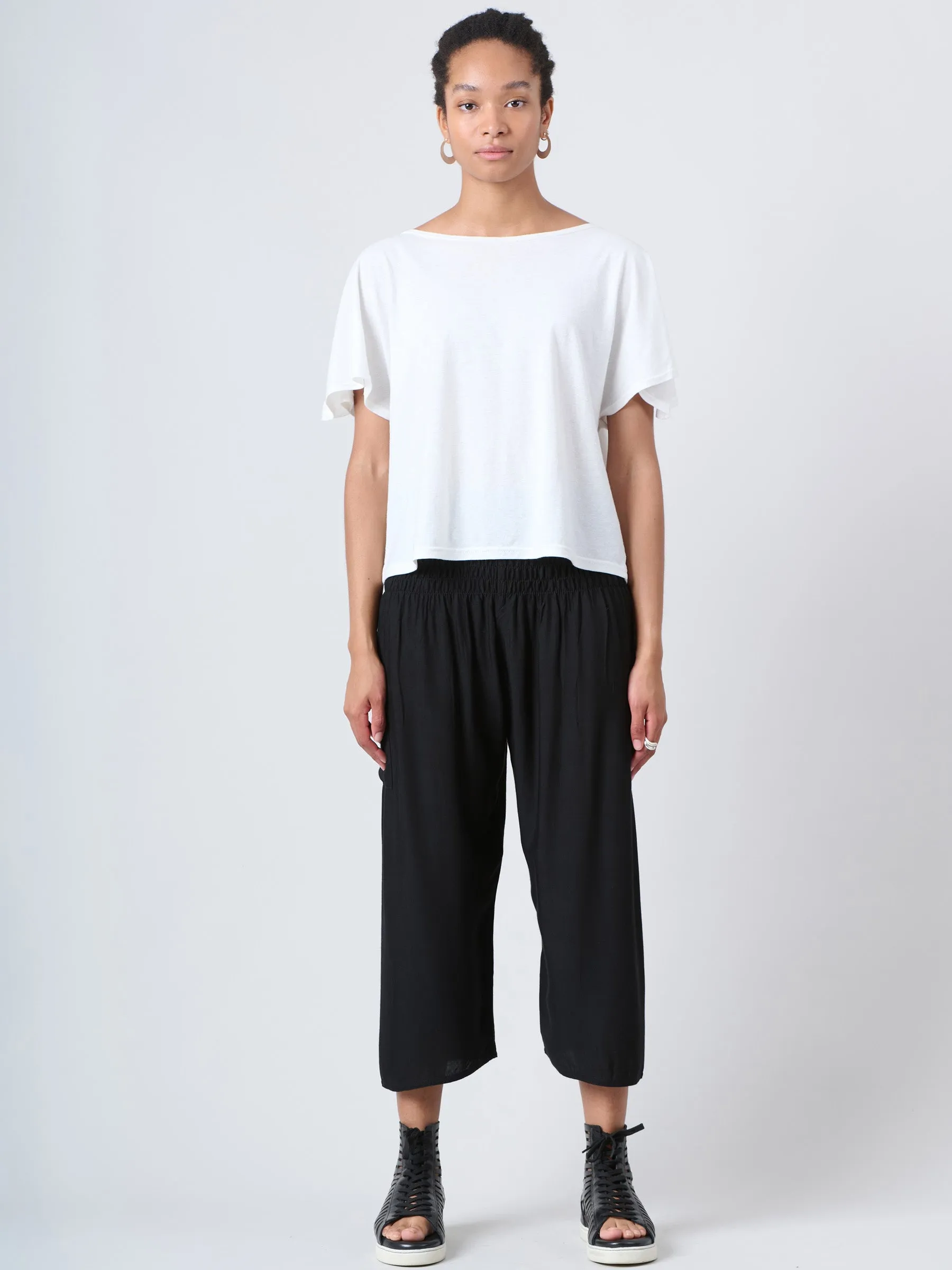 The Cropped  - Plain Colour - Superior Rayon Fabric