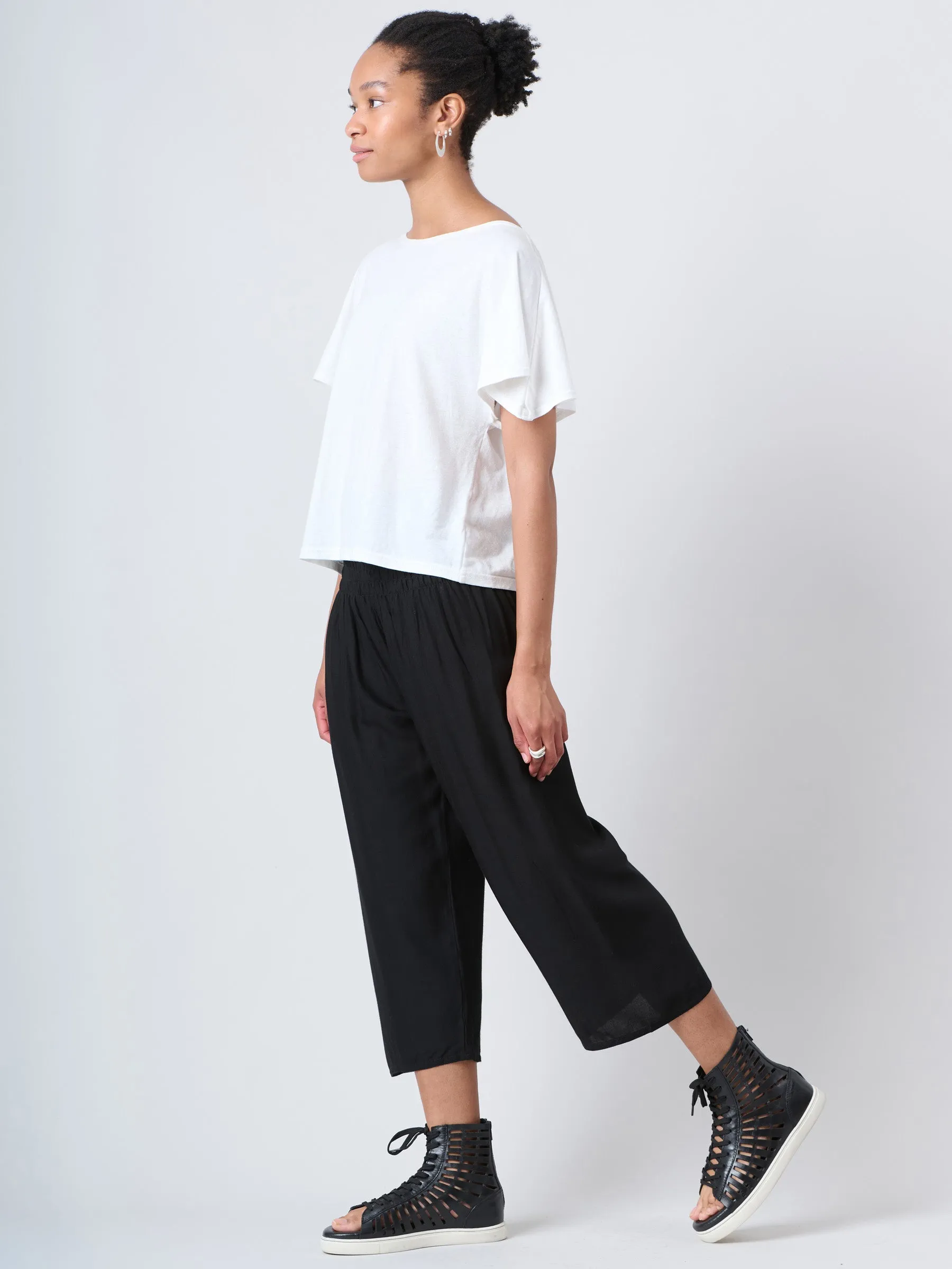 The Cropped  - Plain Colour - Superior Rayon Fabric