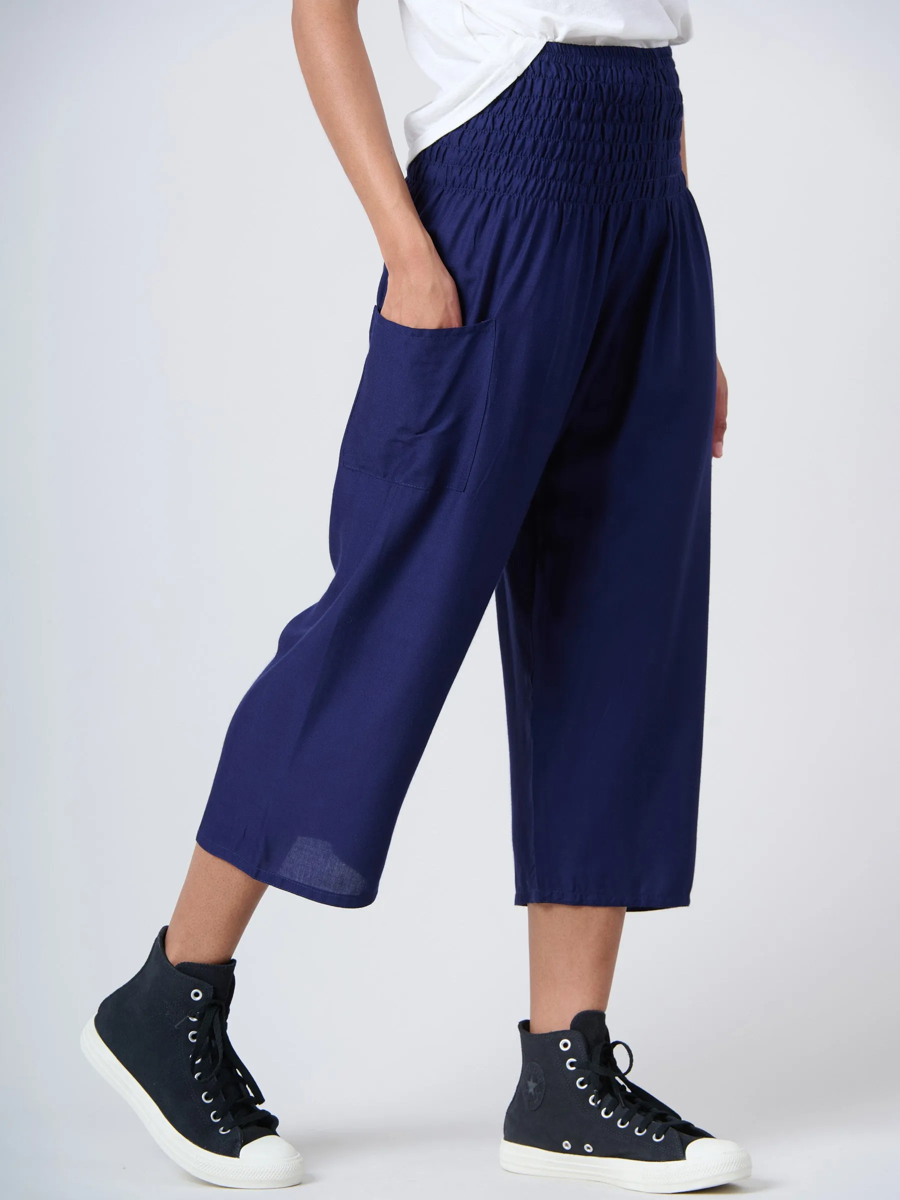The Cropped  - Plain Colour - Superior Rayon Fabric