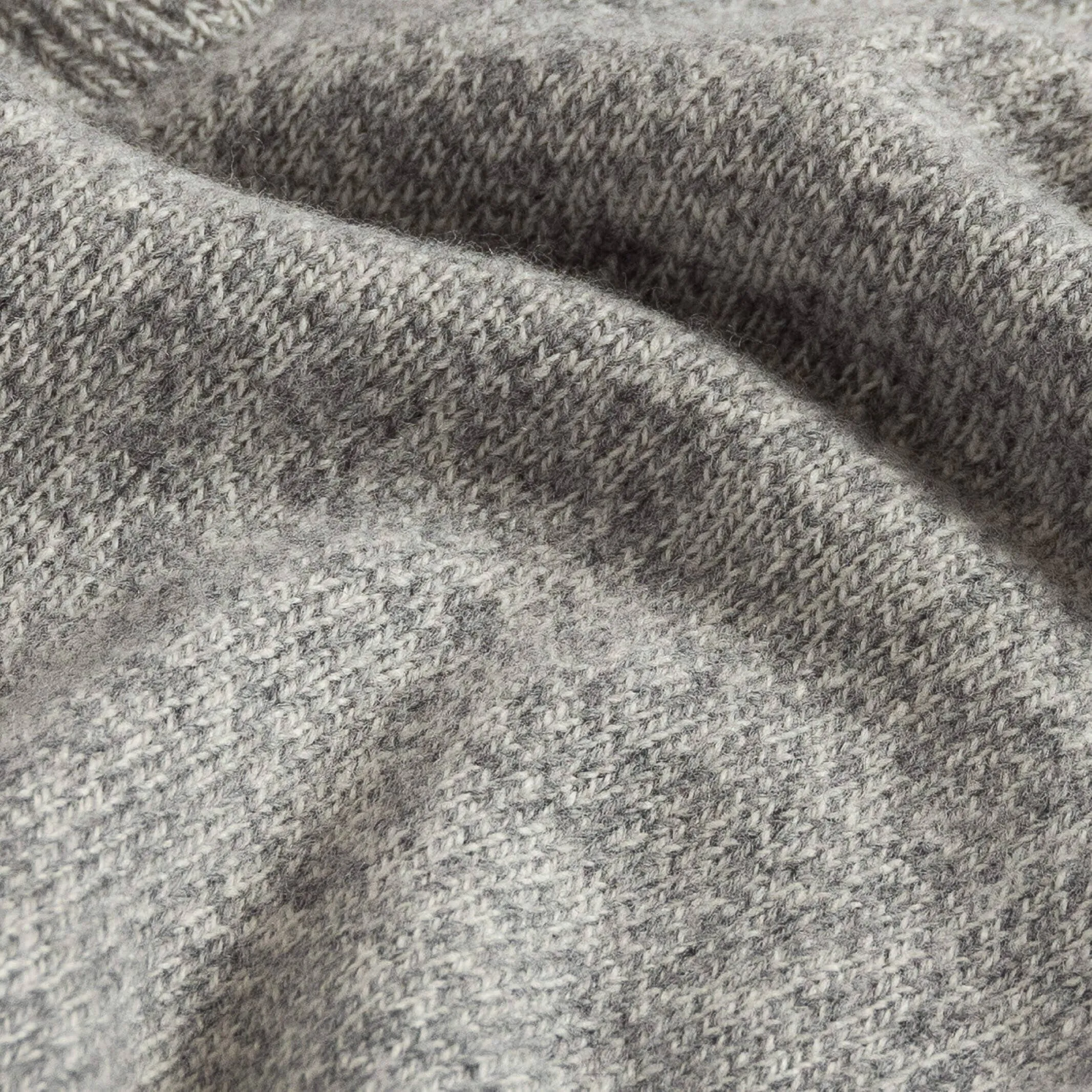 The Smoke Heather Brewer Mock Neck Sweater