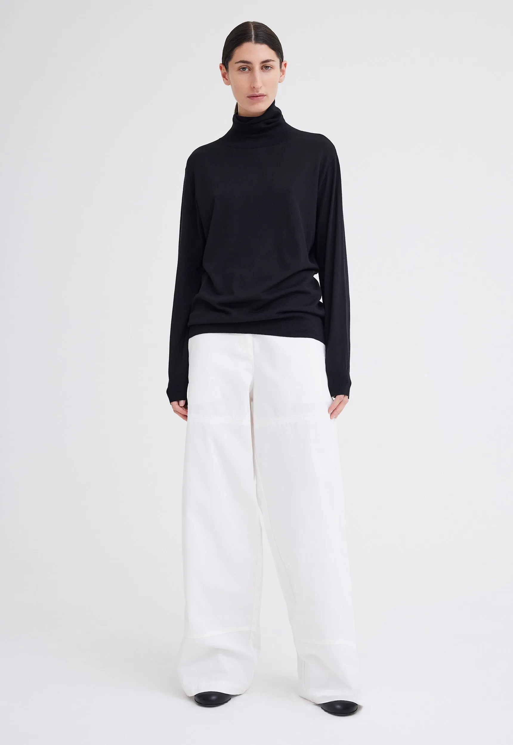 Vermont Merino Wool Sweater - Black