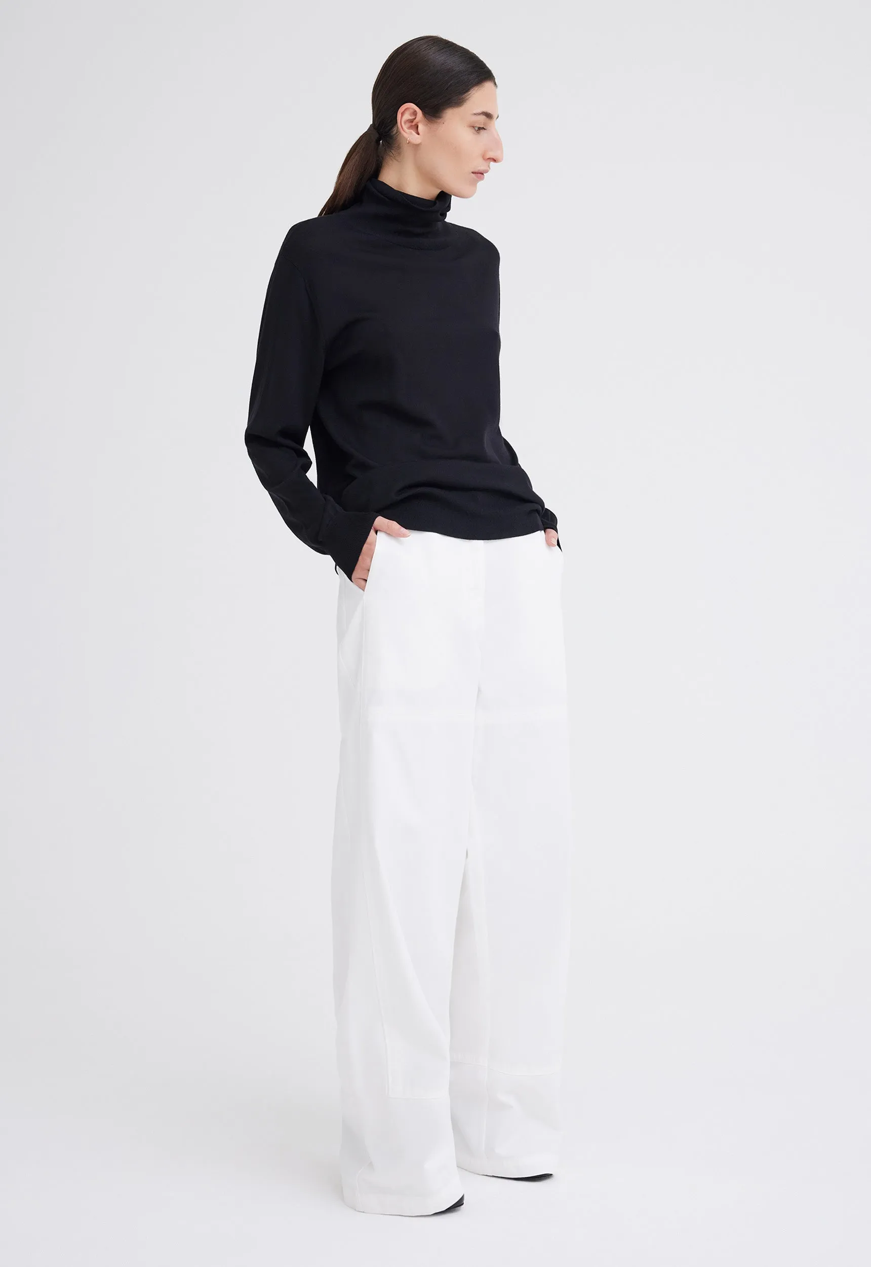 Vermont Merino Wool Sweater - Black