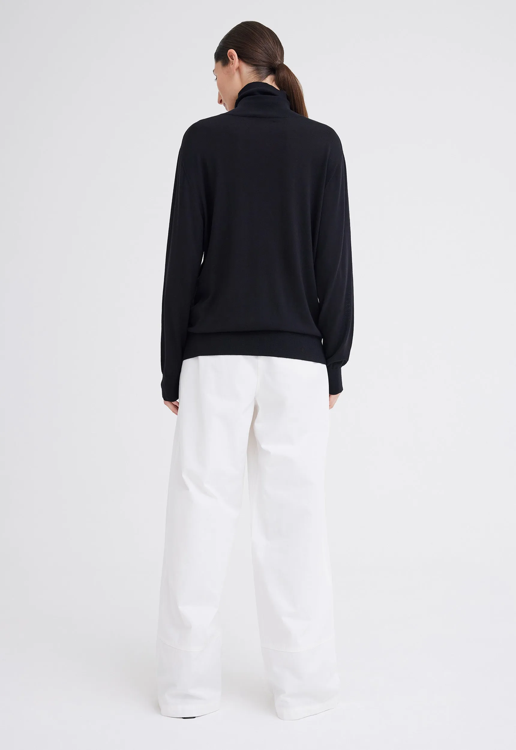 Vermont Merino Wool Sweater - Black