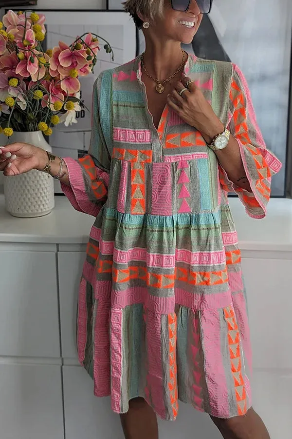 Vyanna | Elegant Spring Midi Dress