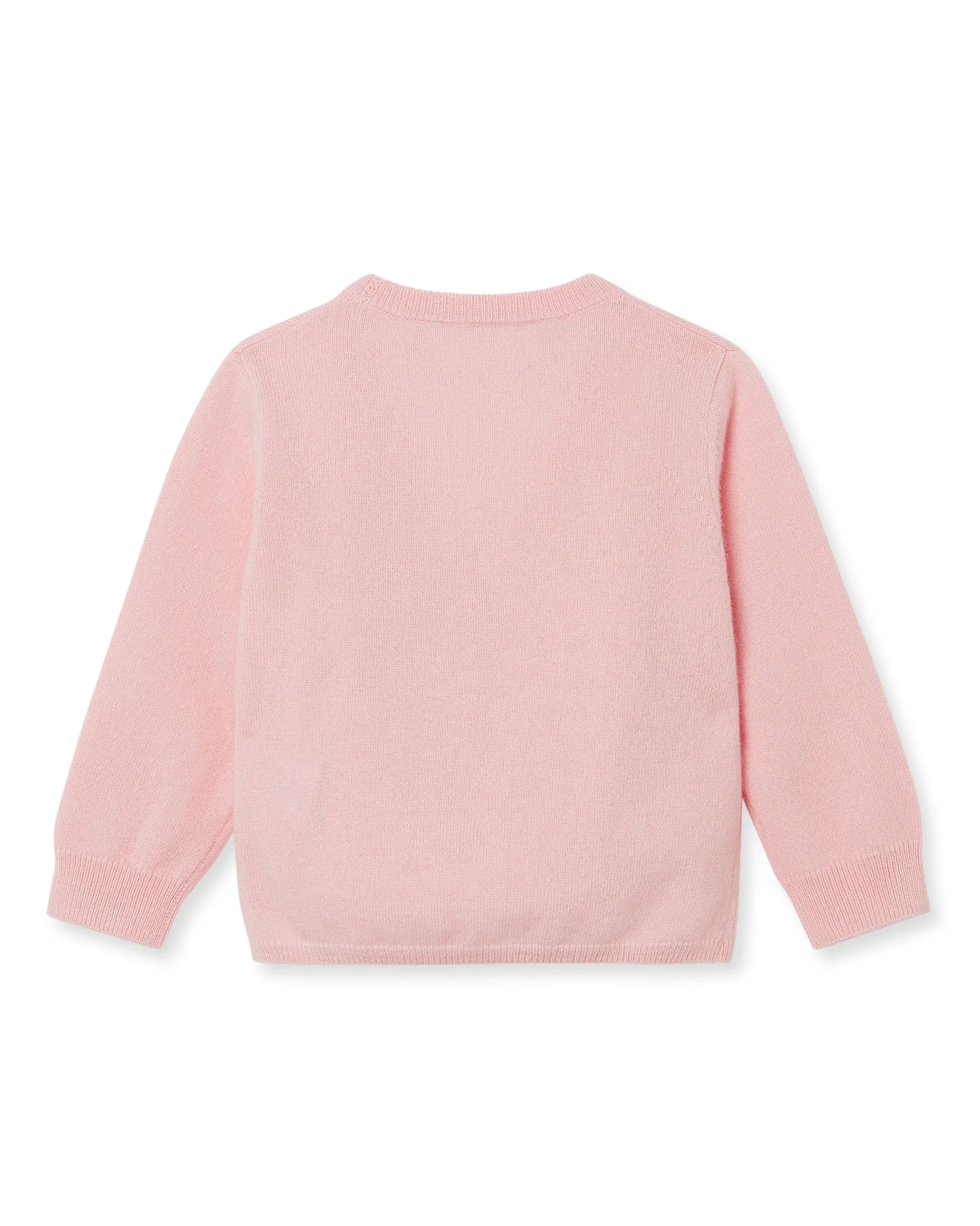 Wrap Cashmere Cardigan Pale Pink